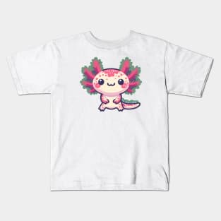 Cute Axolotl Kids T-Shirt